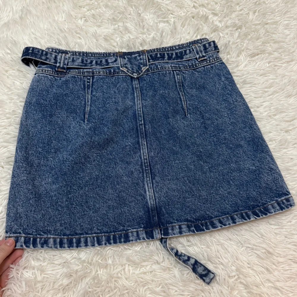 Abercrombie & Fitch Blue Mini Skirt Casual